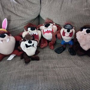 Looney Tunes Tazmanian Devil Plushies